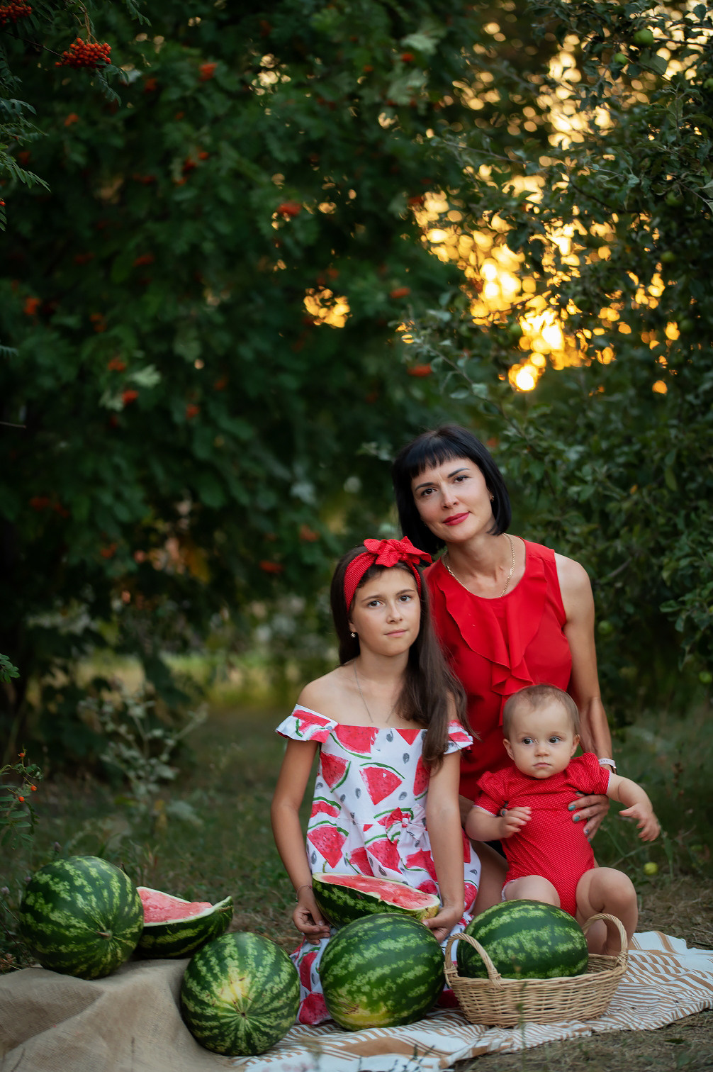 Арбузные фотосессии. Детский и семейный фотограф Москва Рязань
