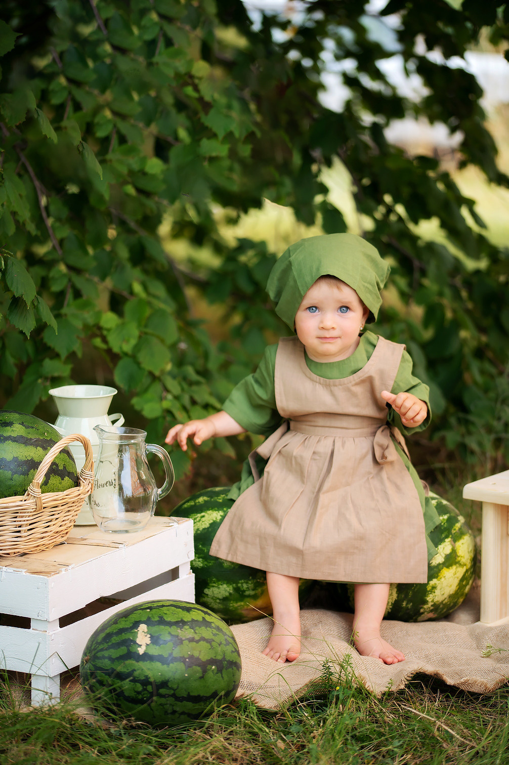 Арбузные фотосессии. Детский и семейный фотограф Москва Рязань