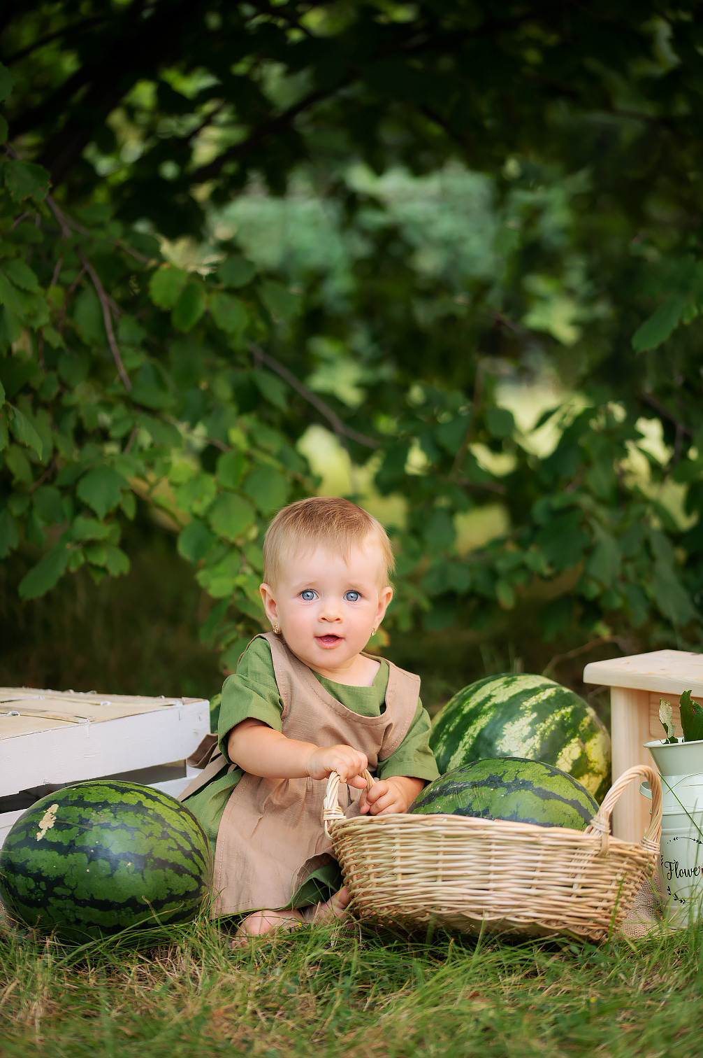 Арбузные фотосессии. Детский и семейный фотограф Москва Рязань