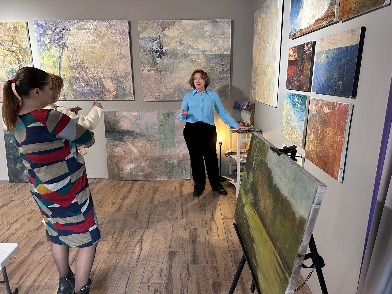 Персональная выставка в г. Звенигород. Живописец Ирина Пинская