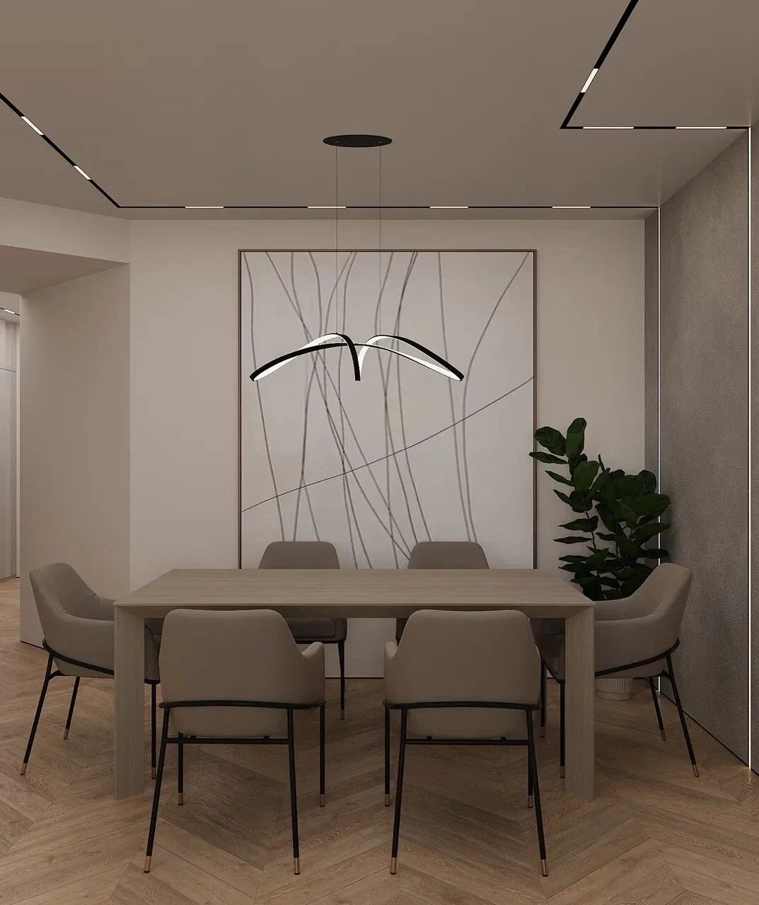 Учительская, Тверь. Modern Muf студия дизайна интерьера