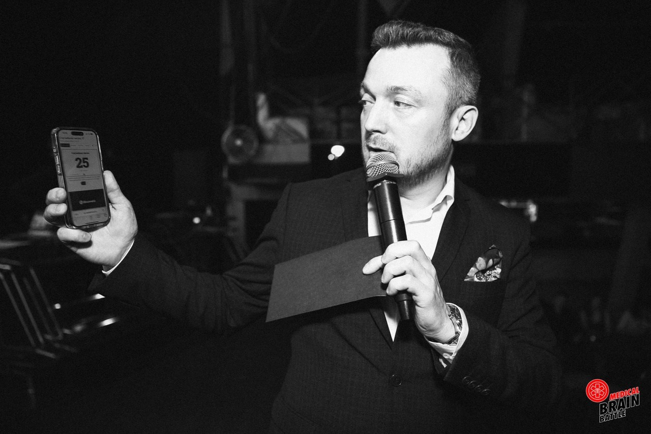 Первый медицинский квиз «Medical Brain Battle» сезон 2023. Ведущий на свадьбу, корпоратив и юбилей в Москве Сергей Рябинин