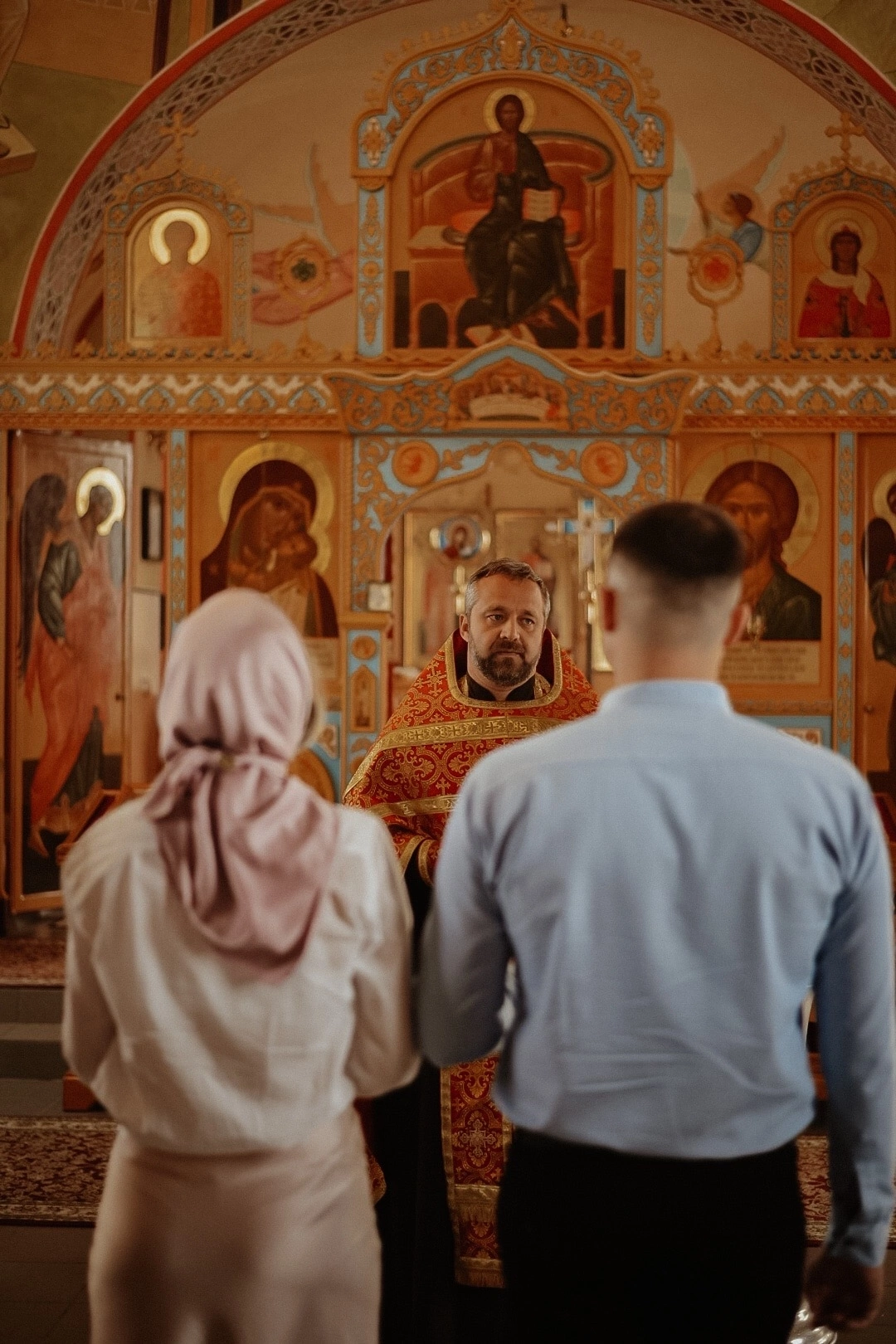 Таинство крещения Егора. Фотограф Александра Иваненко