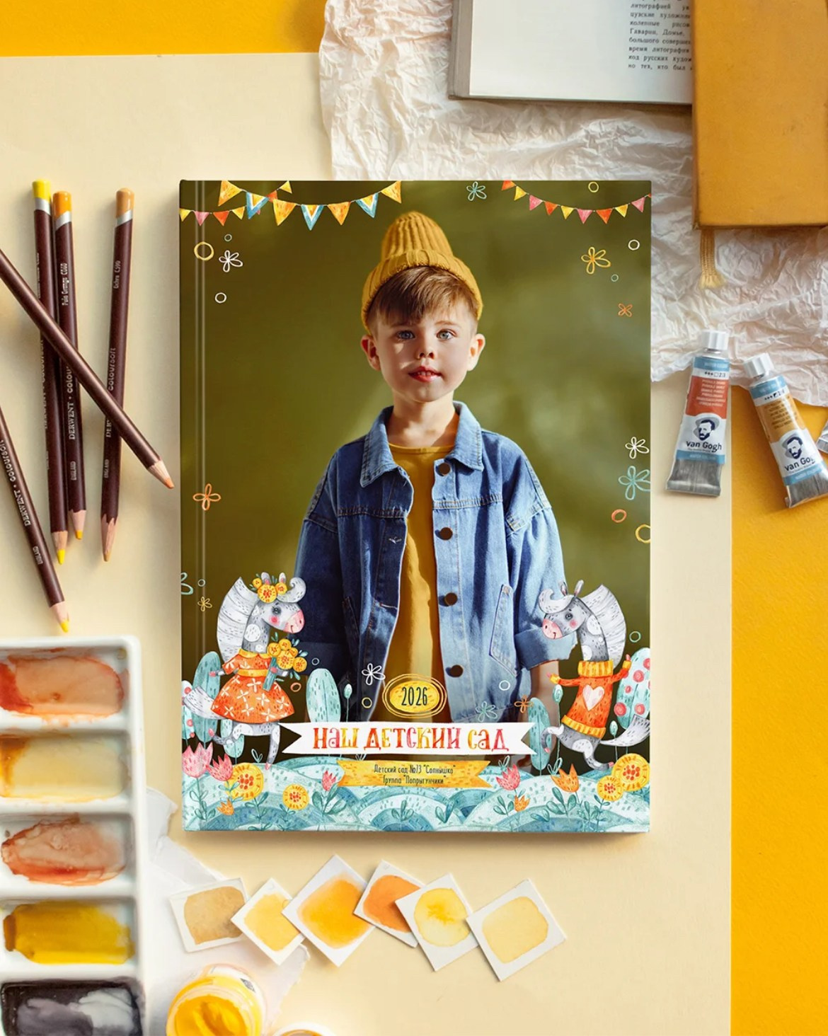 NEW. Выпускные альбомы для детского сада и школы