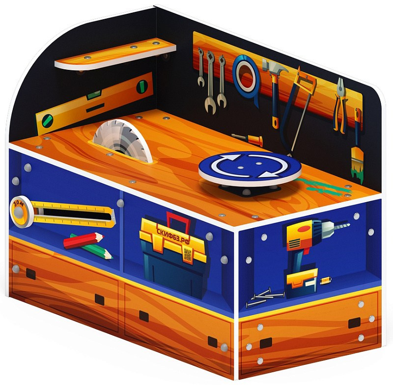 Мастерская - Игровая панель - МФ 22.01.01-30 Габариты (ШхДхВ): 1150x600x830 Зона безопасности, мм: 3150х2400