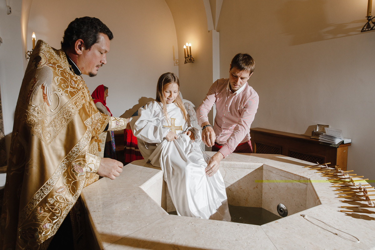 Таинство Крещения. Свадебный и семейный фотограф в Москве Алексей Калиновский