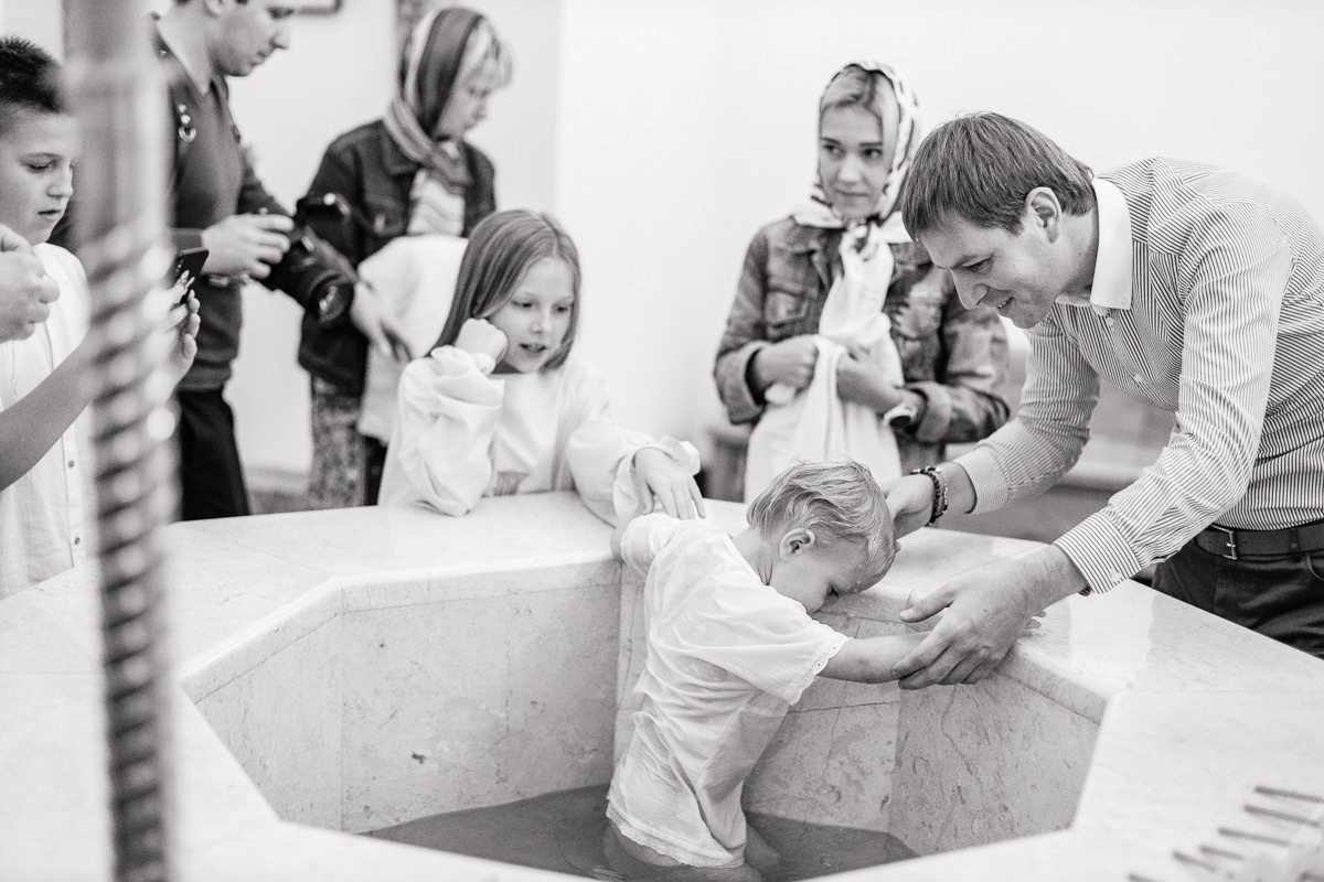 Таинство Крещения. Свадебный и семейный фотограф в Москве Алексей Калиновский