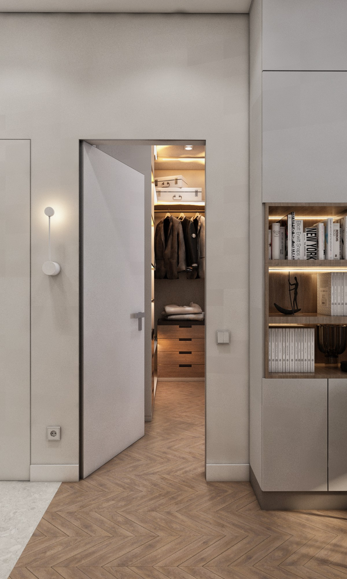 Стильная квартира ЖК Садовый квартал г. Владивосток. Дизайн-проекты жилых и общественных пространств во Владивостоке