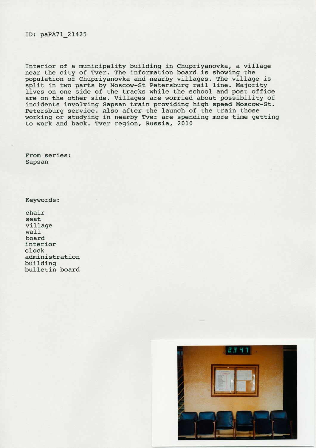 Keywords. Petr Antonov