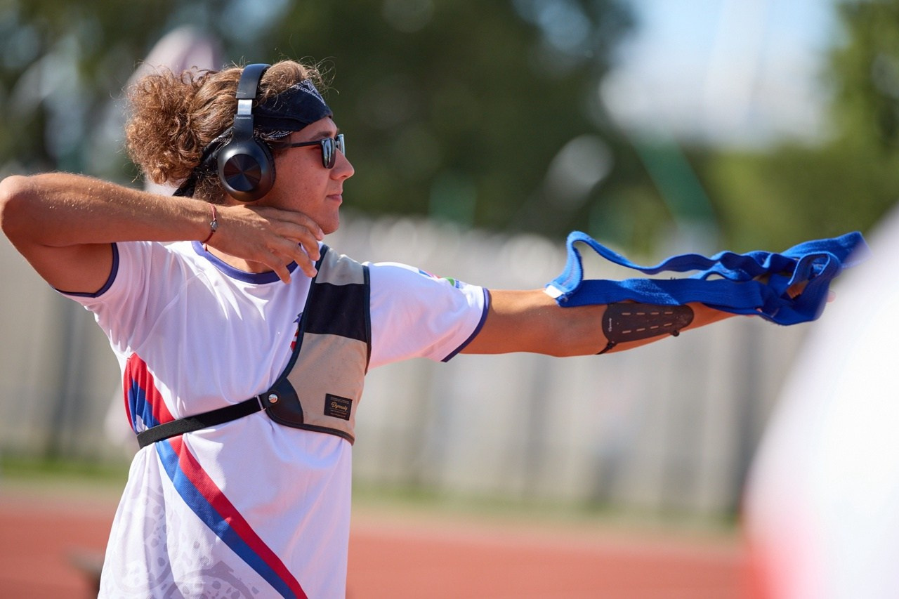 Стрельба из лука. Профессиональный спортивный фотограф в Санкт-Петербурге