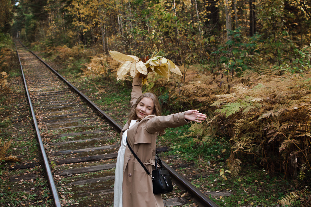 Фотосессия в лесу. Арина. Фотограф в Красноярске / Дивногорске. Файзулина Анастасия