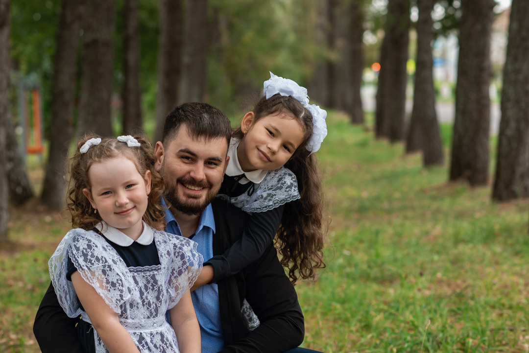 Семейная фотосессия. 1сентября. Фотограф в Красноярске / Дивногорске. Файзулина Анастасия