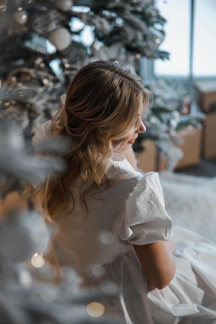 Новогодняя фотосессия про нежность и волшебство. Фотограф в Красноярске / Дивногорске. Файзулина Анастасия