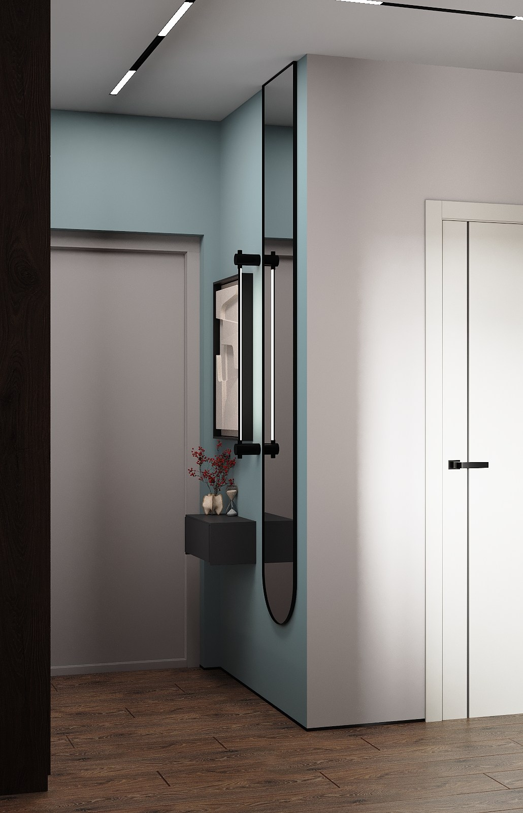 Kitchen living room. designer marunaarthomes. 3d визуализатор интерьеров