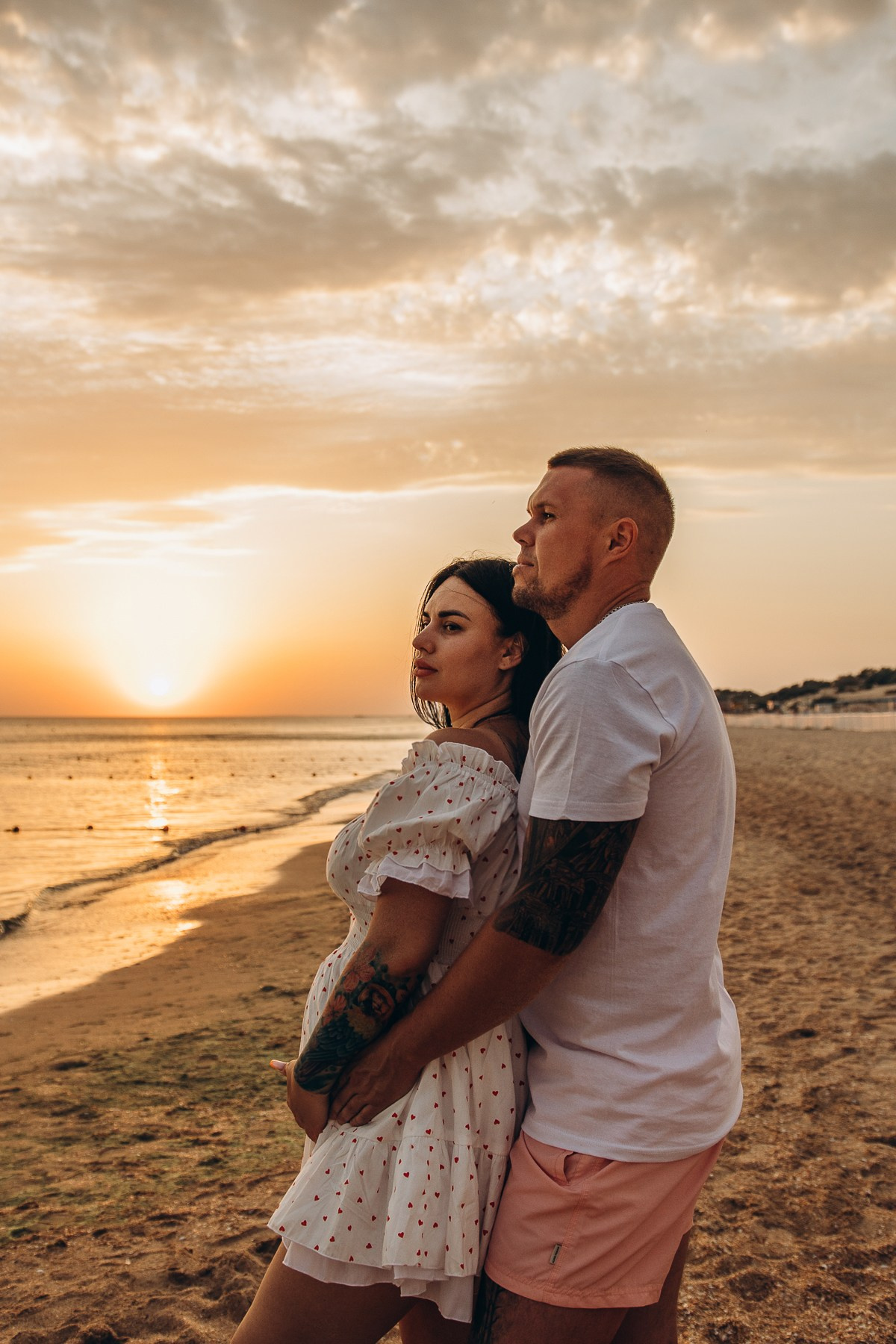 Егор и Елена — море, закат и любовь. Семейный фотограф Новороссийск, Анапа, Геленджик — Юлия Давыдова