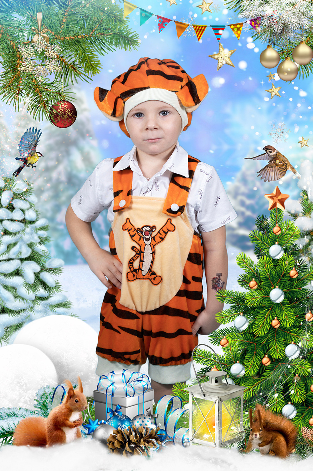 Новогодние фотопроекты. Школьный и детский фотограф в Южно-Сахалинске Анастасия Лескова