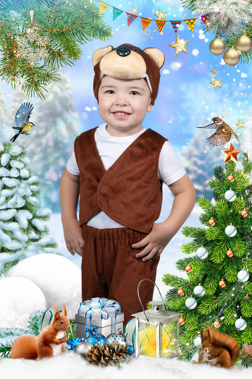 Новогодние фотопроекты. Школьный и детский фотограф в Южно-Сахалинске Анастасия Лескова