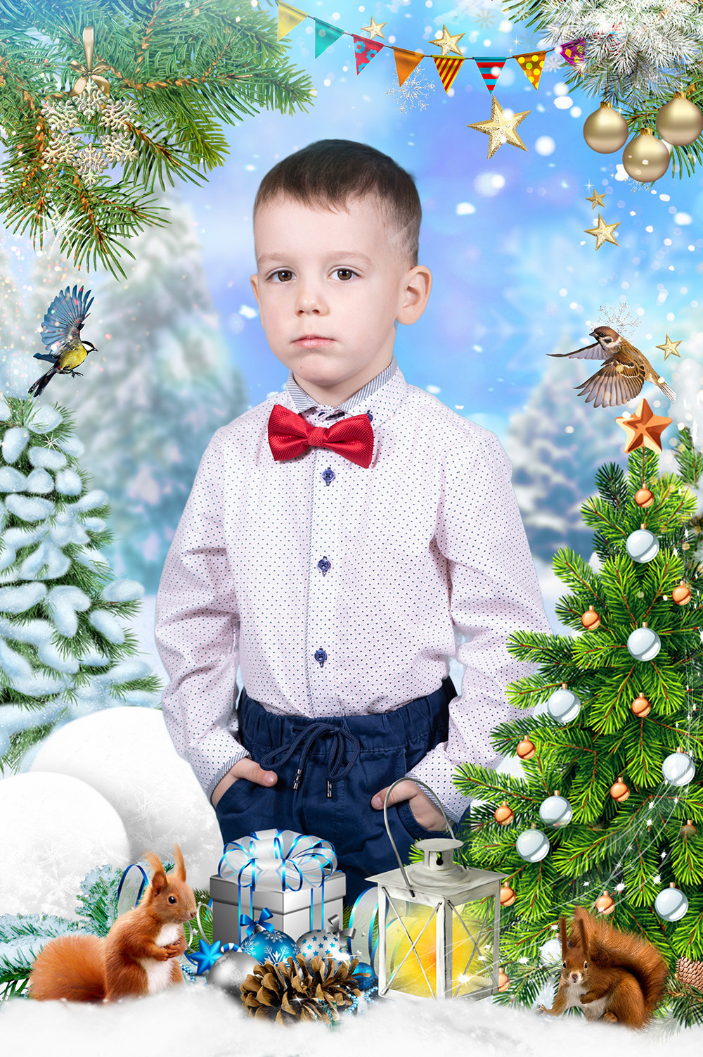 Новогодние фотопроекты. Школьный и детский фотограф в Южно-Сахалинске Анастасия Лескова