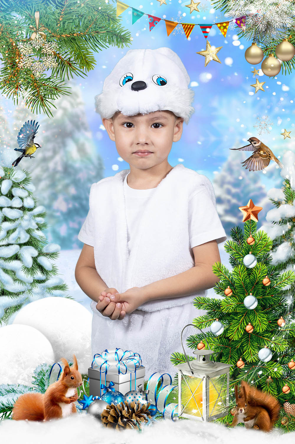 Новогодние фотопроекты. Школьный и детский фотограф в Южно-Сахалинске Анастасия Лескова