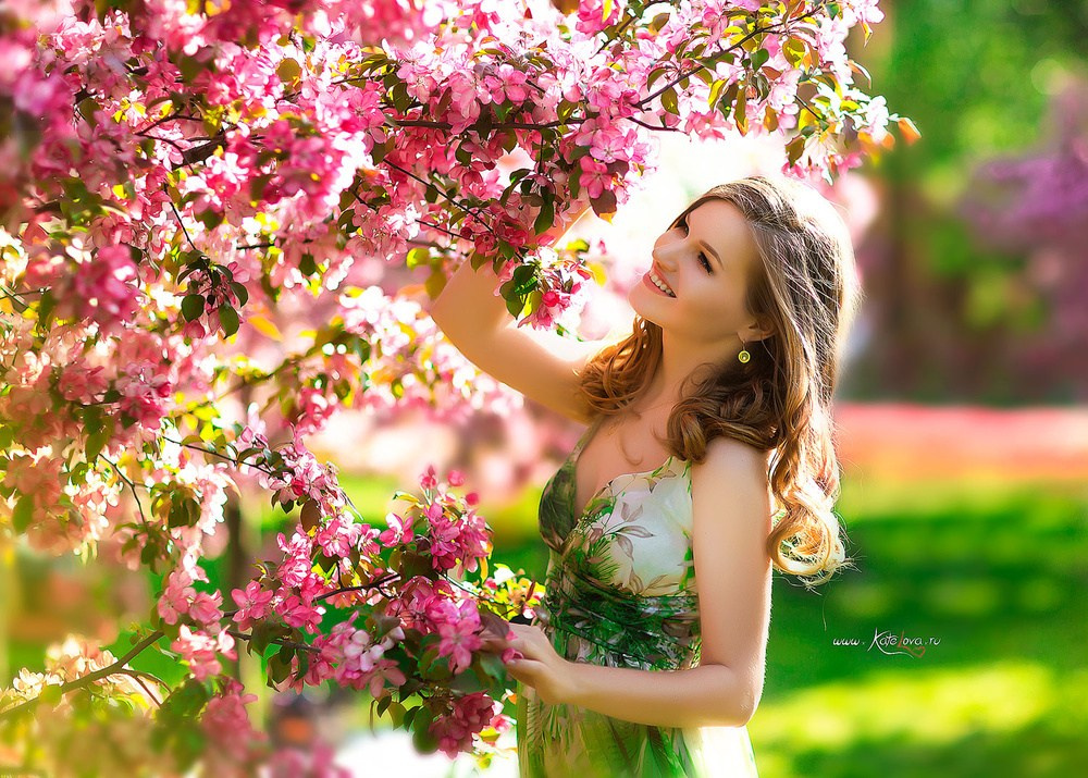 Один раз в год сады цветут. Детский и семейный фотограф в Москве Катерина Орлова