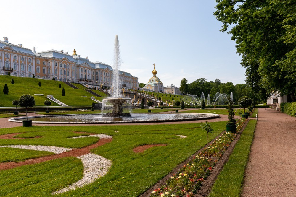 Локации в Петергофе