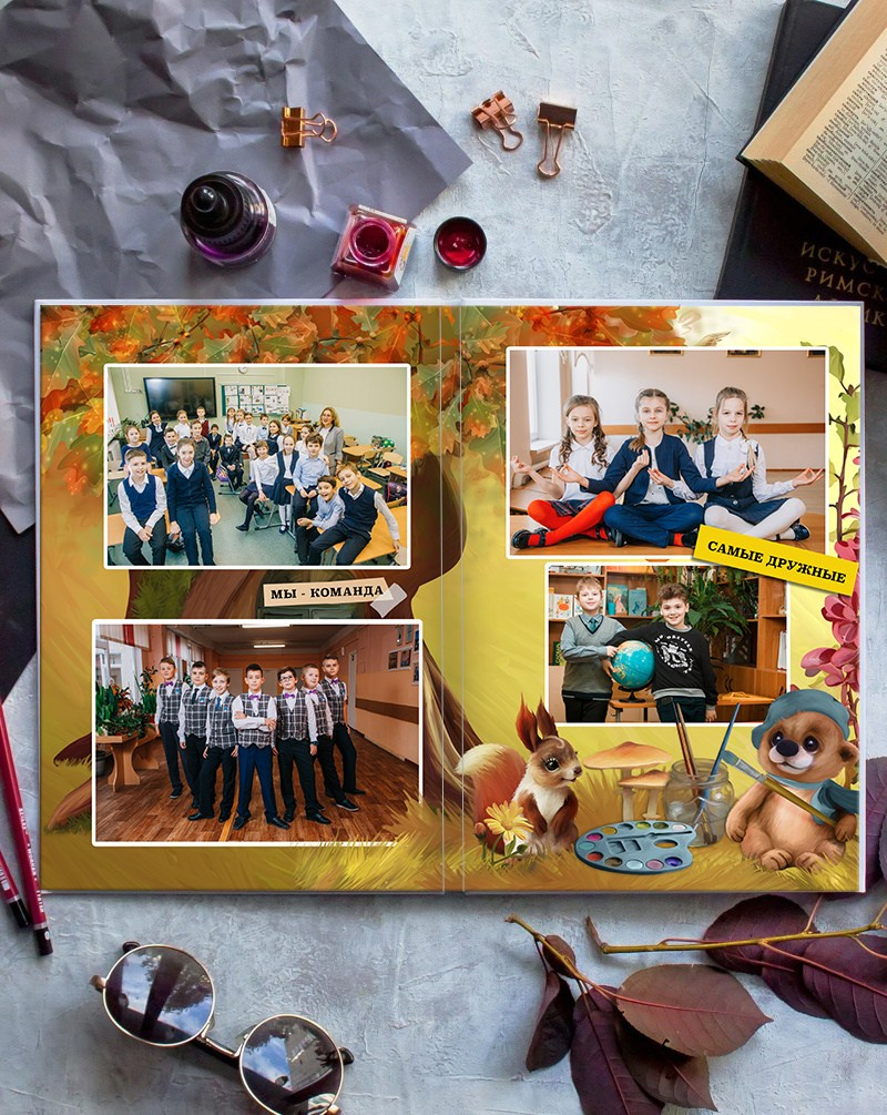 Лесные жители. Детская выездная фотостудия