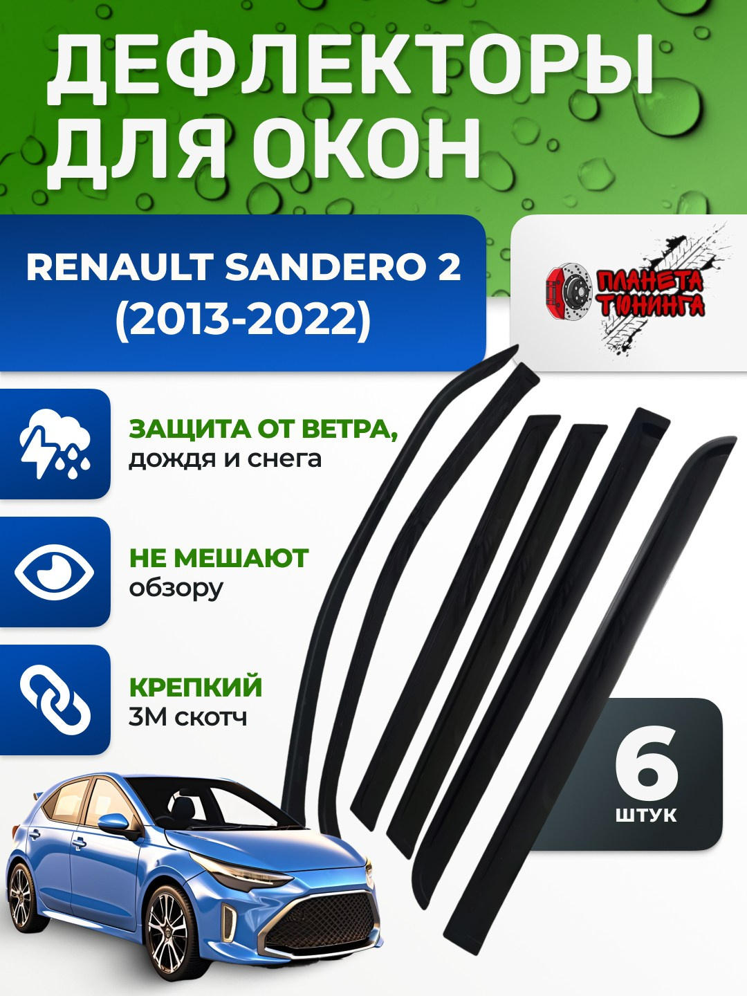 Инфографика для маркетплейсов: дефлекторы для автомобиля. Маркетолог в Москве, специалист по коммуникациям и рекламе Аня Смоляга