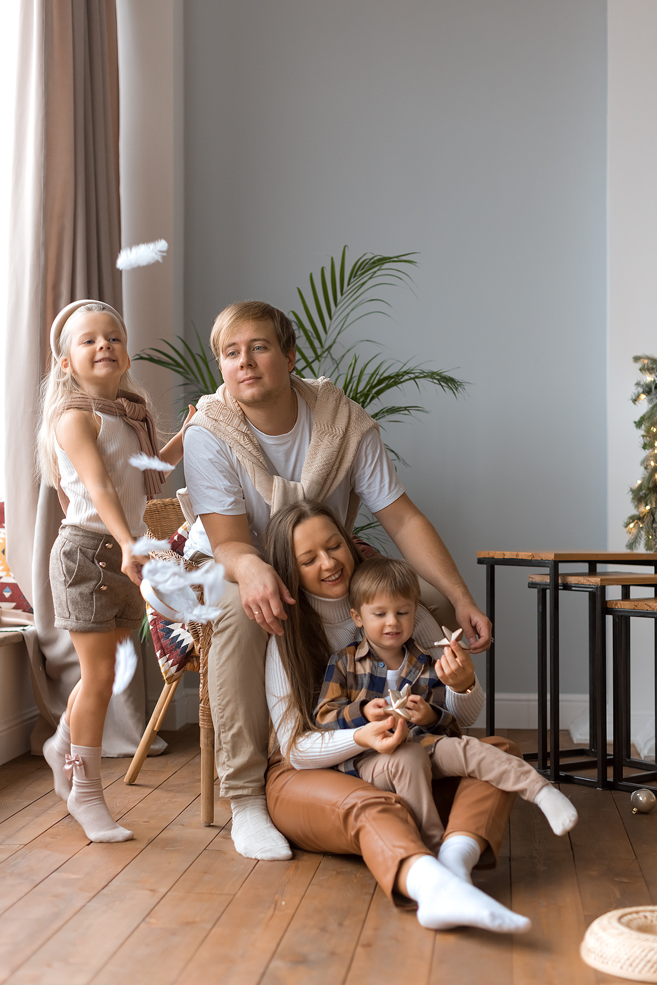 Новогодняя Фотосессия в студии СПб. Фотограф Юлия Кондратьева