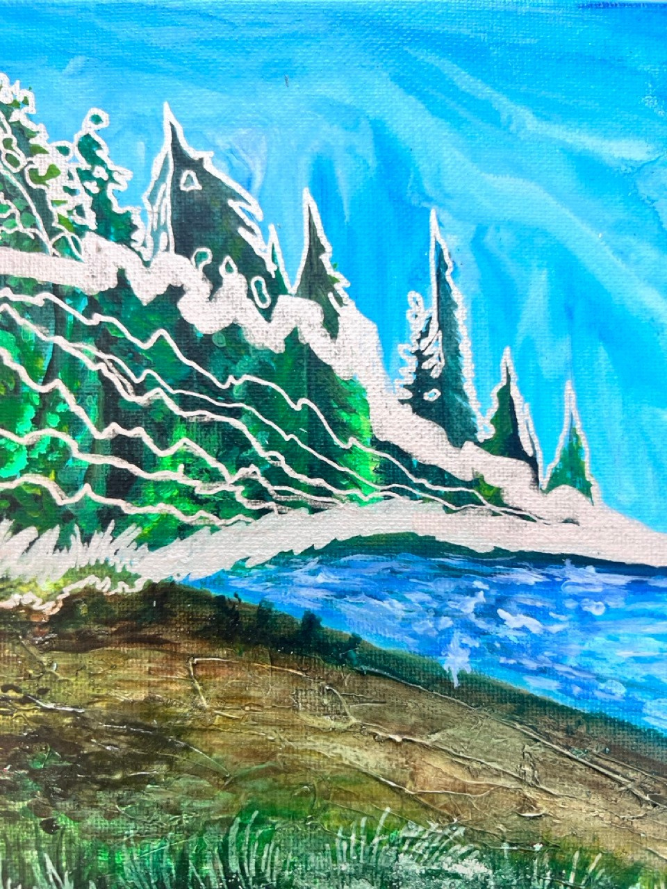 Серия «Места силы». Картины пейзаж