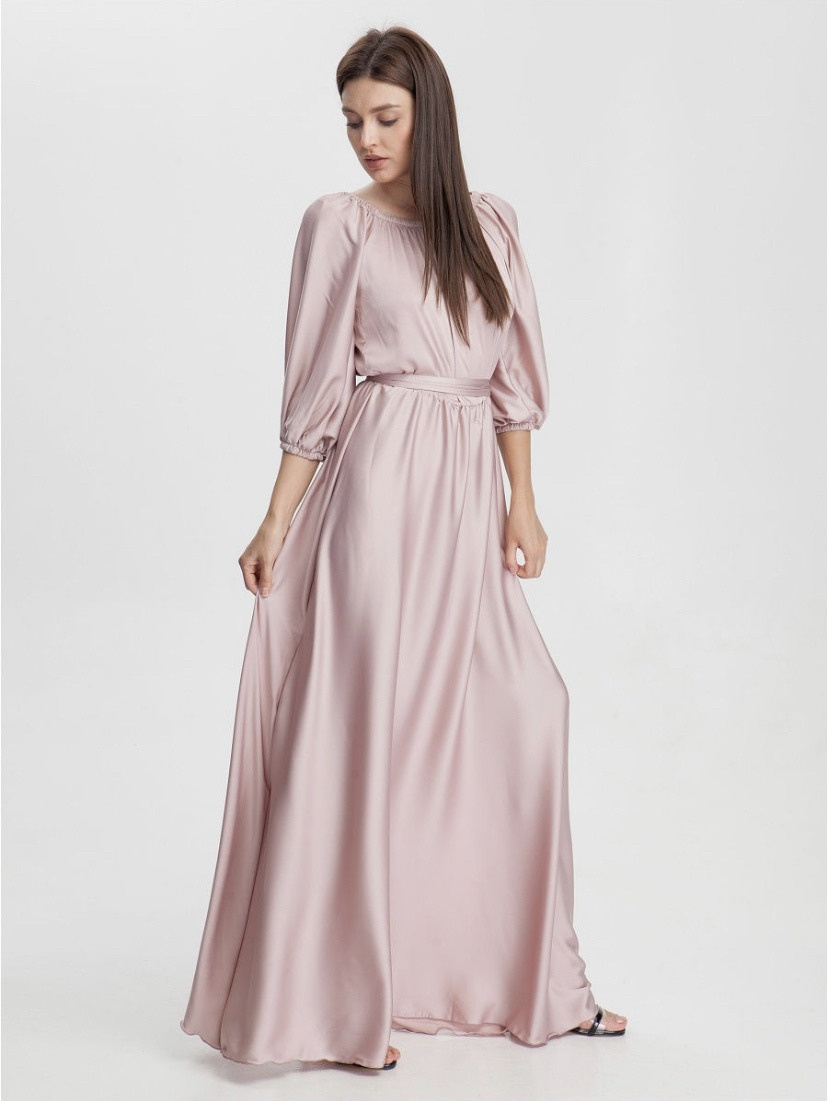 №50 Платье из натурального шелка. Подходит беременным девочкам. Размер 40-48. 1600 руб