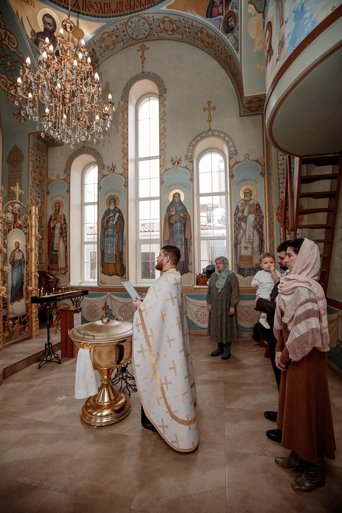 Крещение Федора. Детский семейный фотограф в Севастополе Крыму