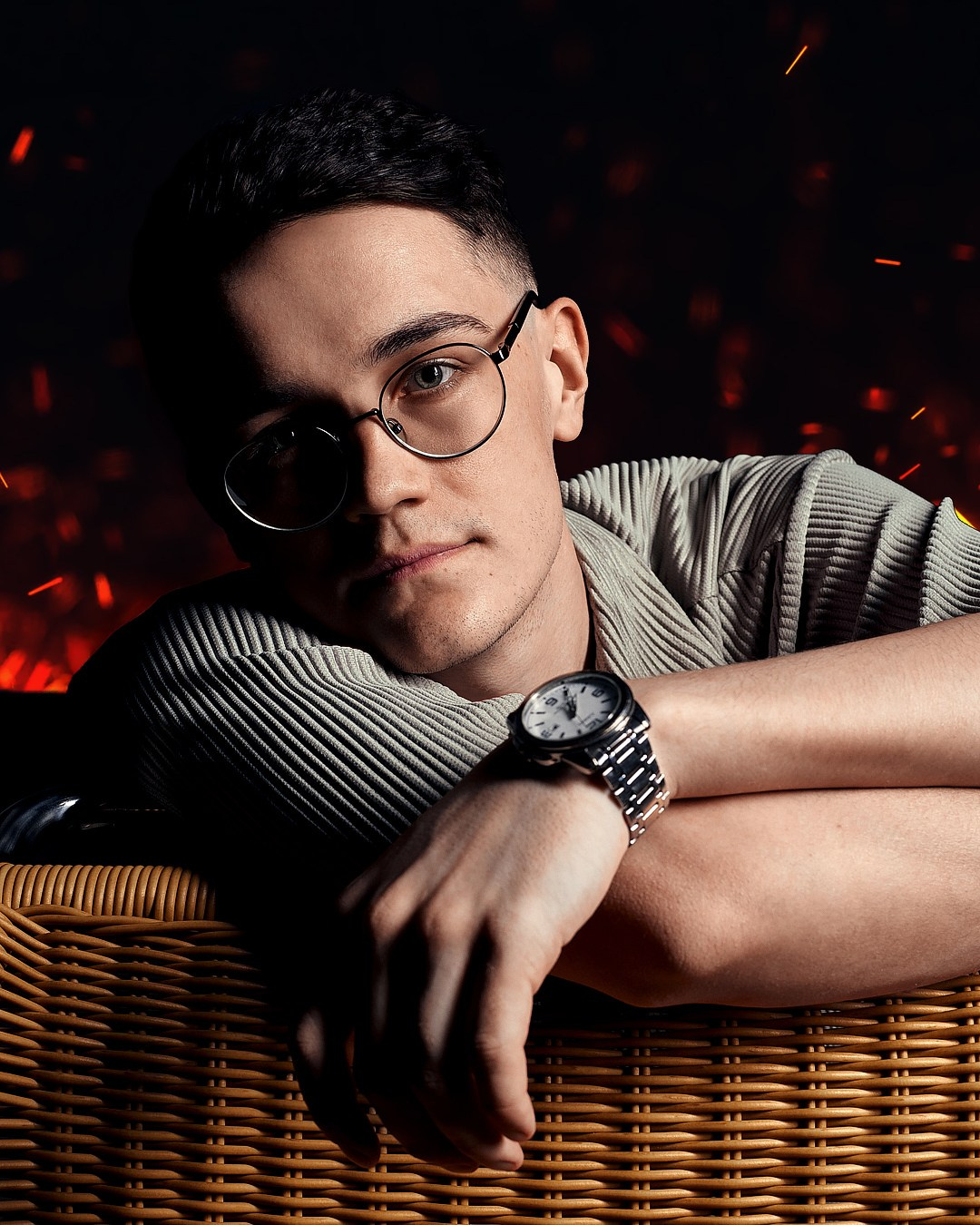 Съемка мужчины в очках Казань, мужская съемка в очках