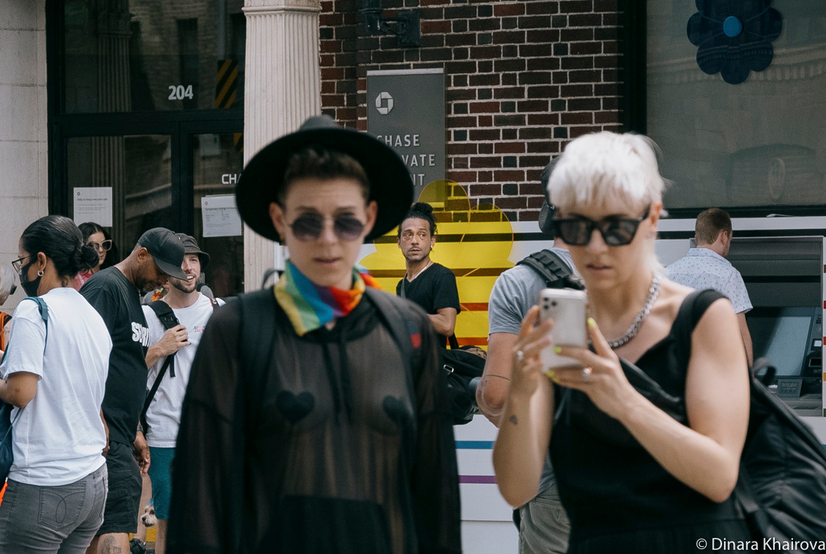 Pride parade day. Dinara Khairova