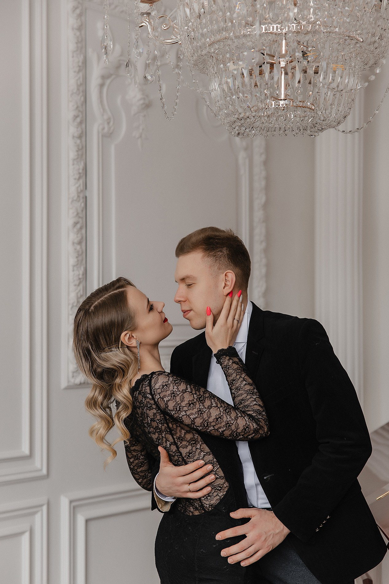 Love story в студии. Фотограф Олеся Жомер