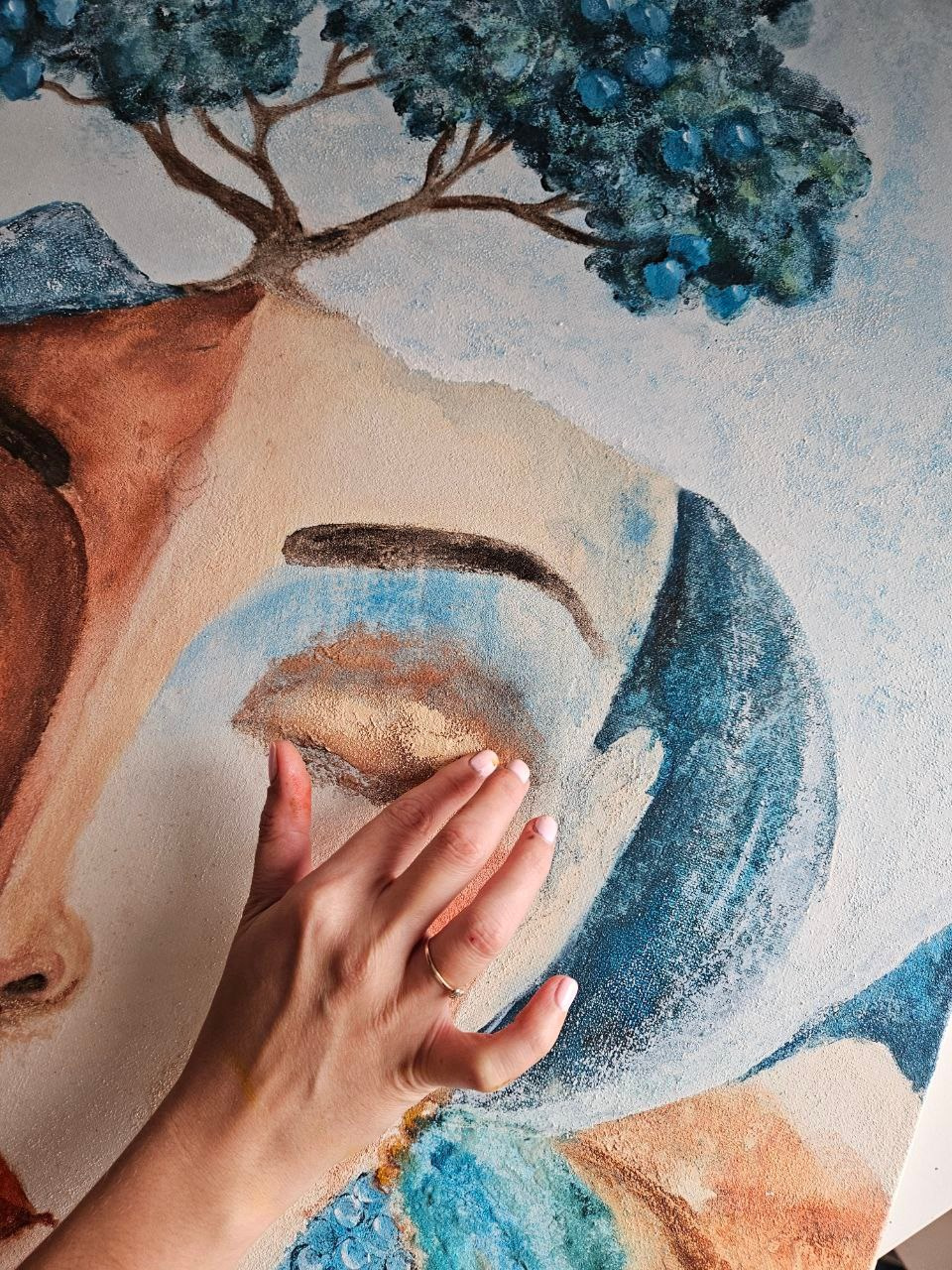 ЗЕМЛЯ. Художник Анастасия Кисткина, Петербург