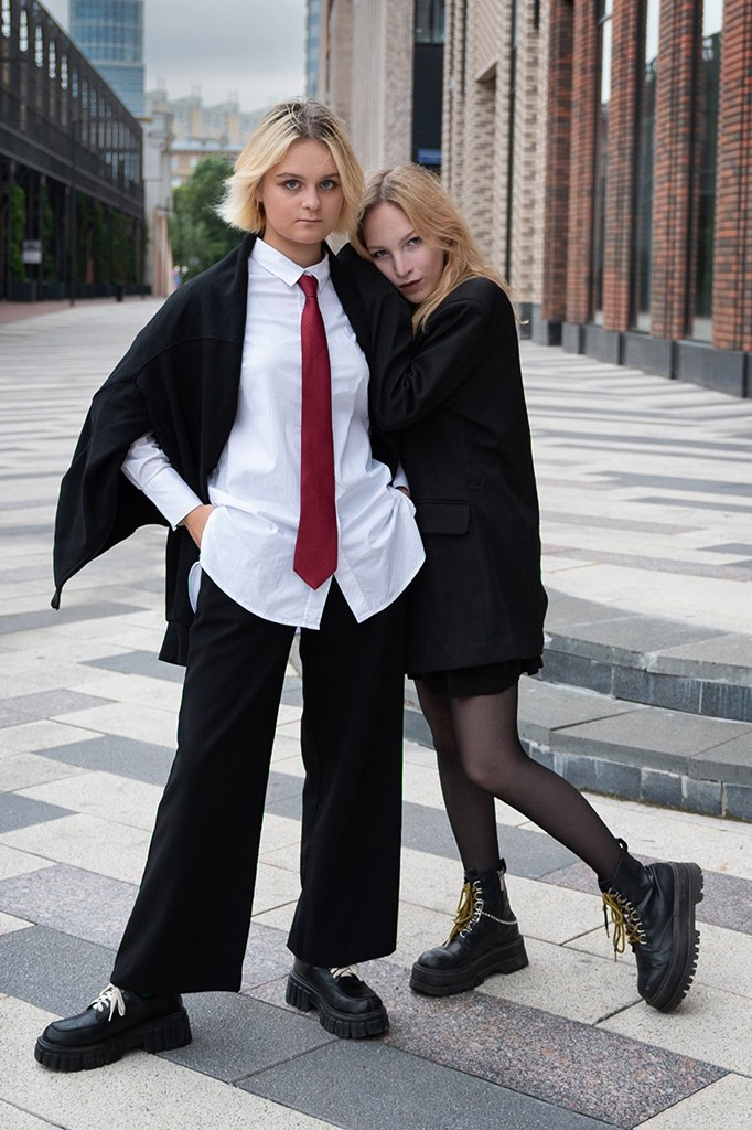 Парная фотосессия для подруг. Портретный фотограф в Москве Казьмина Олеся