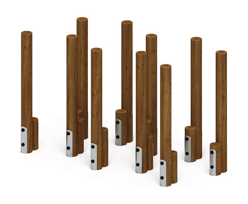 Бум-лабиринт (Лиственница темный) СО 2.55.04-Л.И1.01 Габариты (ШхДхВ): 2880х1340х1800 Зона безопасности, мм: 5880х4340