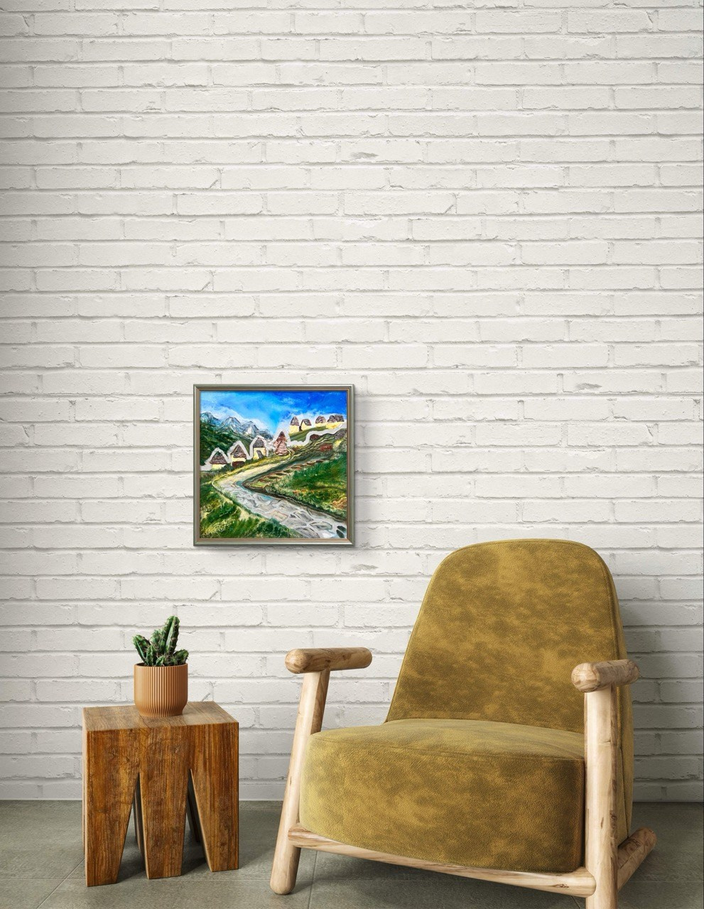 Серия «Места силы». Картины пейзаж