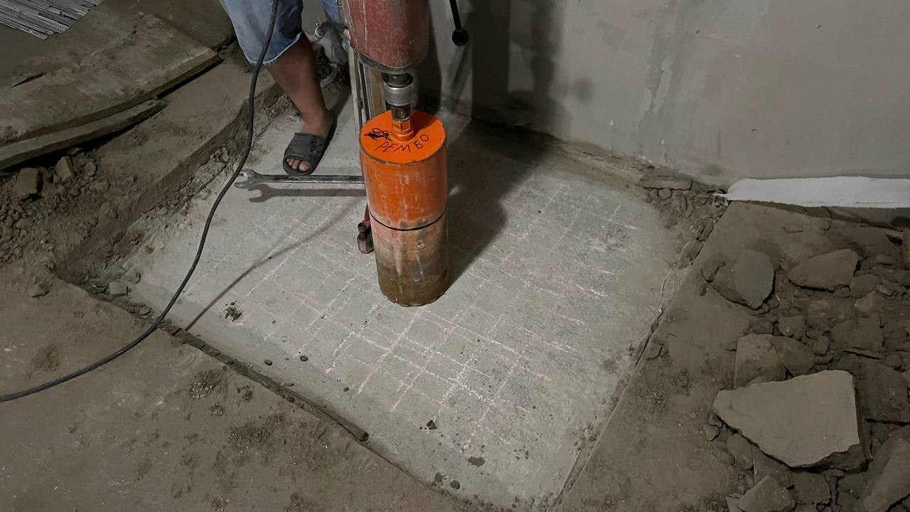 Projects. Ultrasonic Pulse Echo and GPR inspection of concrete and reinforced concrete structures