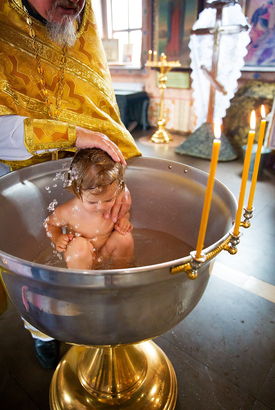Крещение. Семейный фотограф в Москве Екатерина Ширей