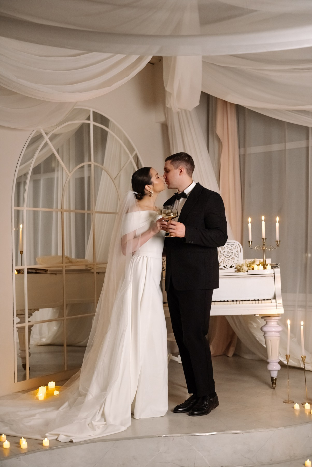 Со свечами. Свадебный и сеейный фотограф в Санкт-Петербурге Елена Худякова