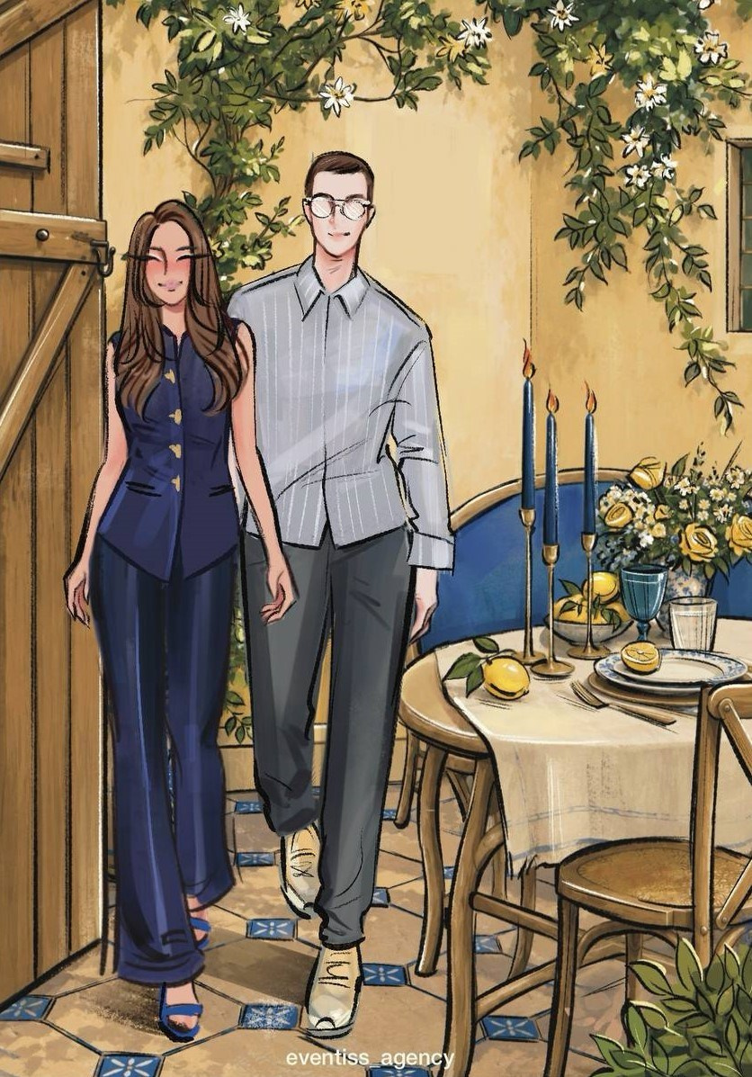 Скетчи в digital на iPad | Fashion. Eventiss art agency| Художники и арт-услуги на мероприятие Москва и МО