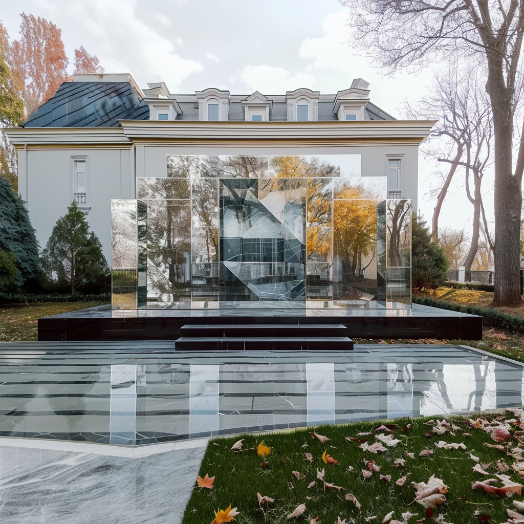 Концепция свадебного декора «Отражаясь в любимых» для LAZAR DECOR. Главная