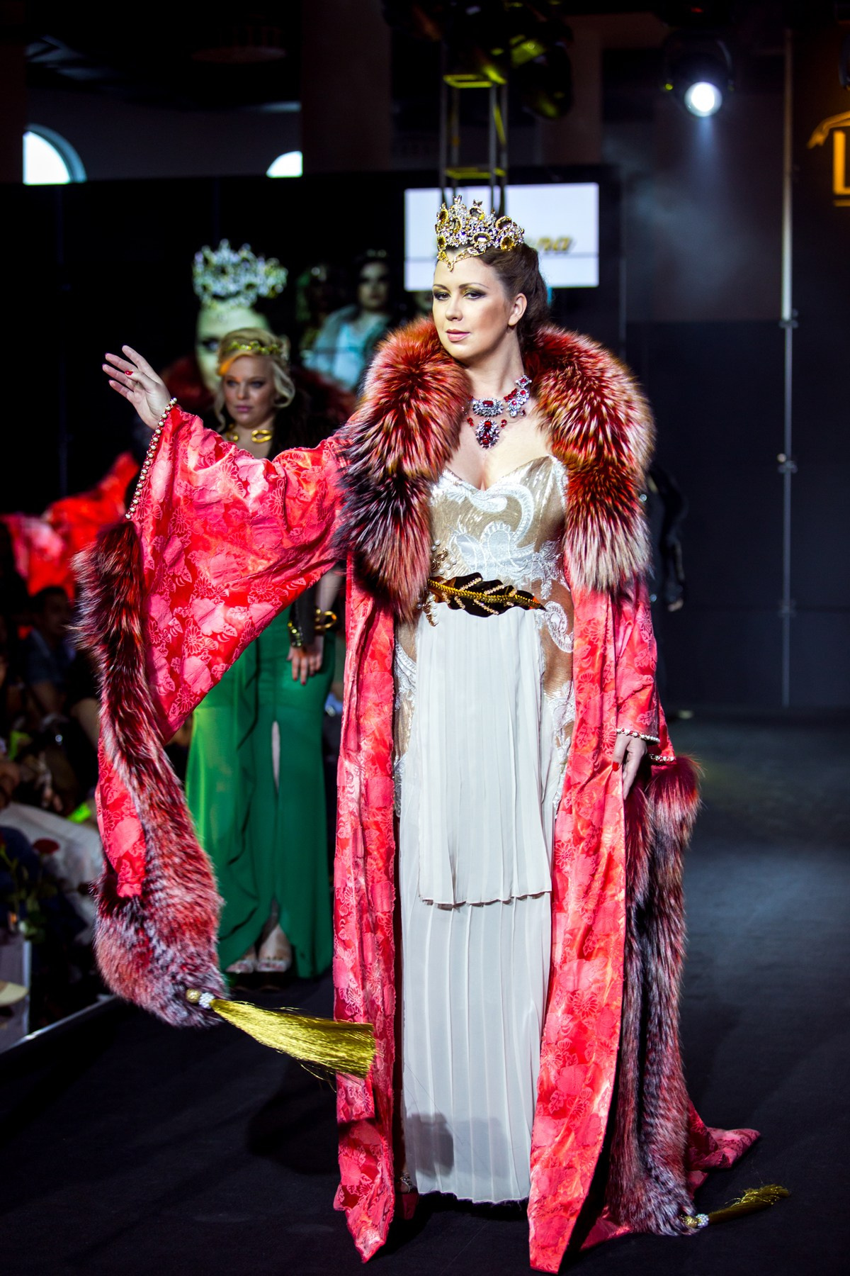 Модный показ LeShow, Москва, 2014. Портретные фотографы в Москве — Анна и Алексей Бородины