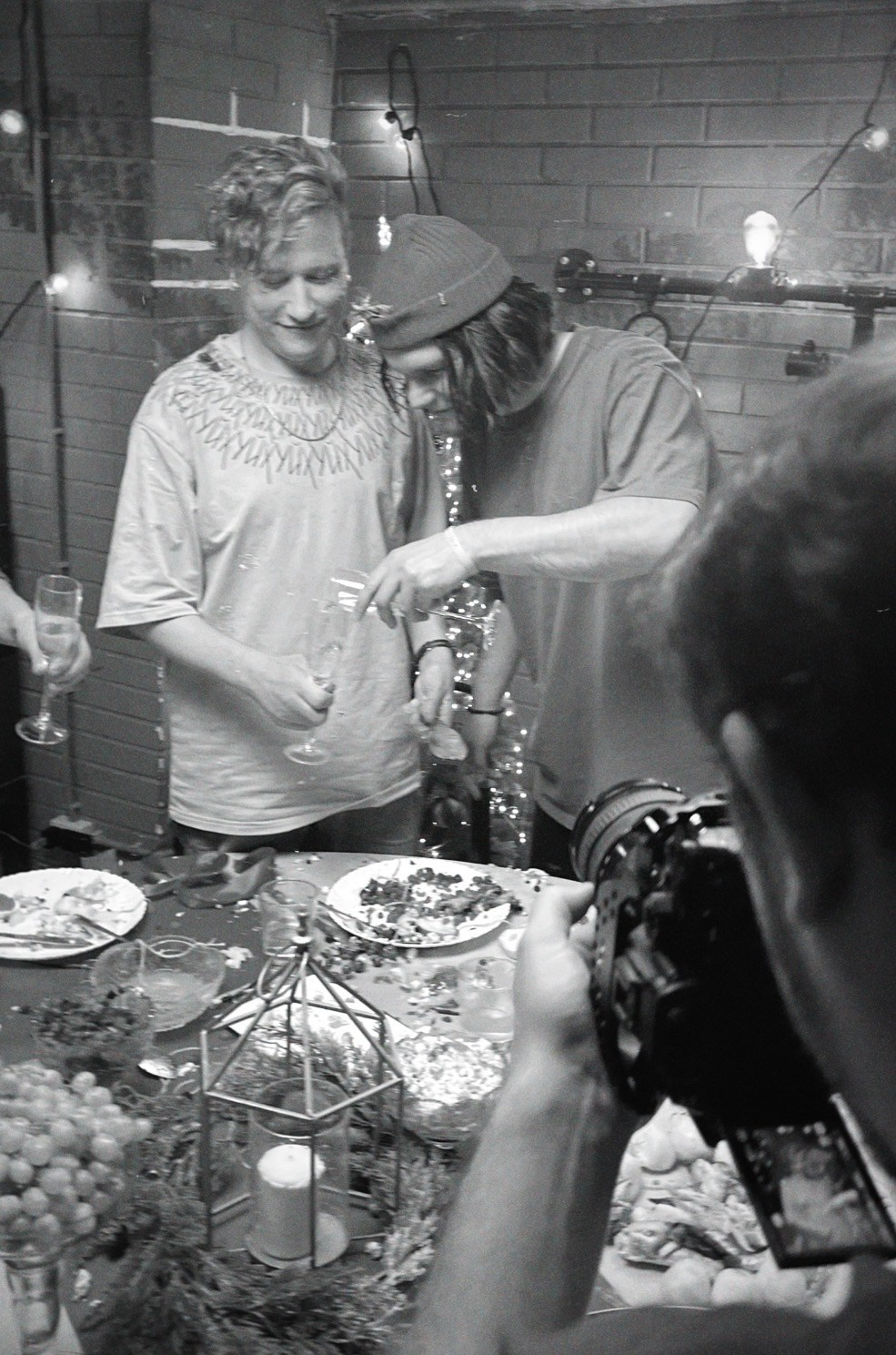 CHAYKA BAND — NEW YEAR CLIP BACKSTAGE. Фотография для артистов