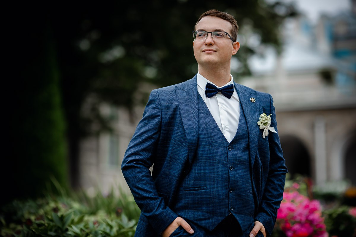 Жених. Екатерининский парк в Пушкине.