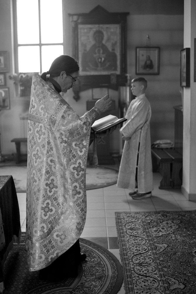 Таинство крещения Демитрия. Семейный и детский фотограф Смоленск