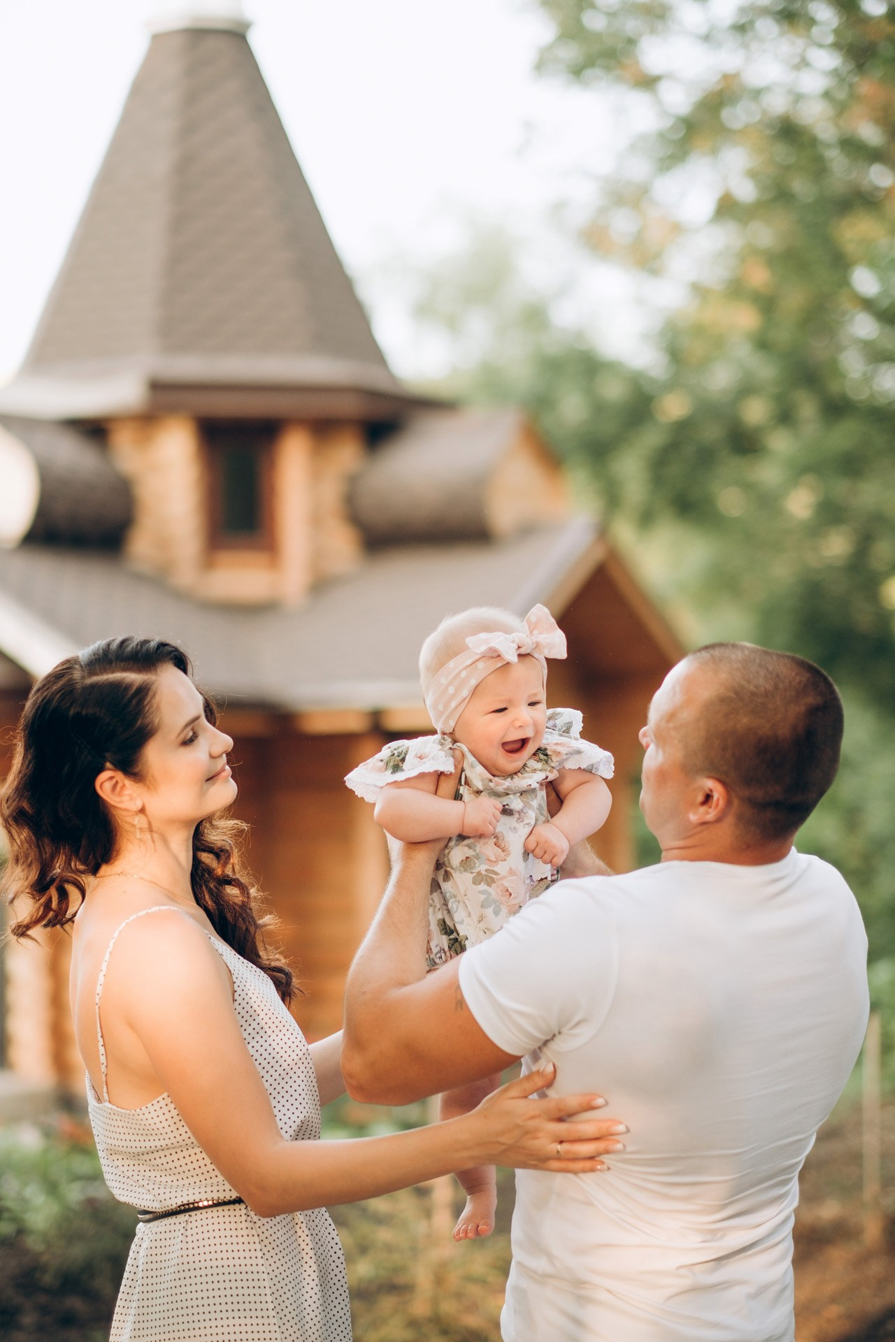 Семейная фотосессия в парке