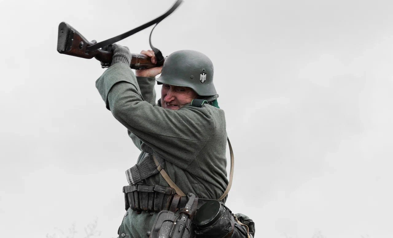 «Москва за нами» — реконструкция битвы в Подмосковье, п. Бородино. Свадебный фотограф Виктория Баталина