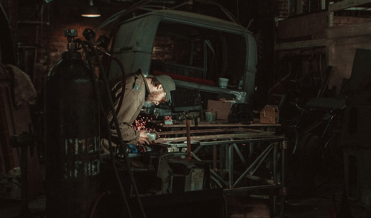 Газгольдер. Фотограф Cyberkyrie
